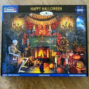 White Mountain “Happy Halloween”1000 piece Puzzle